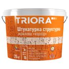 Краска структурная фасадная акриловая TRIORA 15 кг