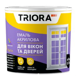 Емаль для вікон та дверей TRIORA 2,5 л