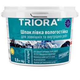 Шпаклівка вологостійка TRIORA 16 кг