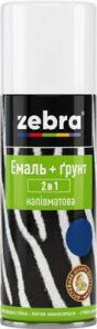 Емаль - грунт 2в1 аэрозоль "Zebra"  400 мл