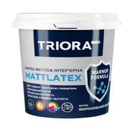 Mattlatex фарба інтер’єрна матова TRIORA 14 кг