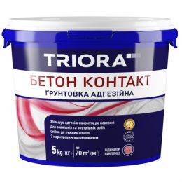 Грунтовка адгезионная БЕТОН КОНТАКТ TRIORA 5 кг