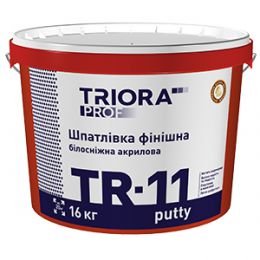 Шпаклівка Triora TR-11 putty білосніжна 16 кг