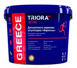 Декоративна штукатурка баранець Triora Greece 20 кг білий