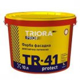 Фасадна латексна фарба TR-41 protect TRIORA prof 3л