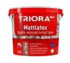 Mattlatex фарба інтер’єрна матова TRIORA 14 кг