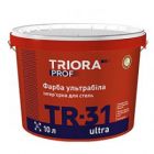 Фарба інтер’єрна ультрабіла для стель TR-31 ultra TRIORA prof 3л
